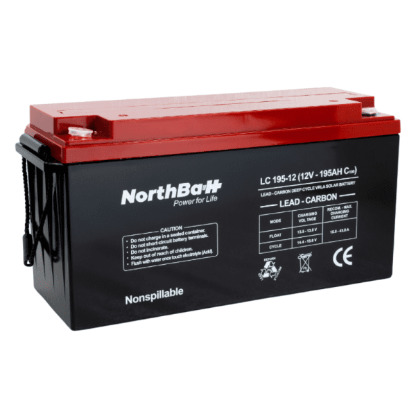 Northbatt VRLA 195-12V (C100:195Ah/12V)